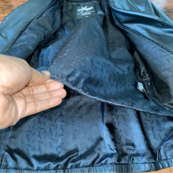 Wilson Leather Maxima Thinsulate Ultra Insulation Leather Jacket Large Black - Picture 9 of 11